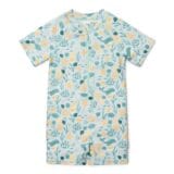 Ollie bebe LITTLE DUTCH. Ολόσωμο κοντομάνικο μαγιό Seashells Multi-colour