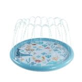 LITTLE DUTCH. Φουσκωτό στρώμα παιχνιδιού Sprinkler Ocean Dreams Μπλε 150 εκ. - Image 9