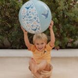 LITTLE DUTCH. Μπάλα παραλίας Ocean Dreams Μπλε (35 εκ.) - Image 2