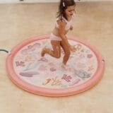 LITTLE DUTCH. Φουσκωτό στρώμα παιχνιδιού Sprinkler Ocean Dreams Ροζ 150 εκ. - Image 2