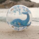 LITTLE DUTCH. Μπάλα παραλίας 3D Ocean Dreams Μπλε - Image 4