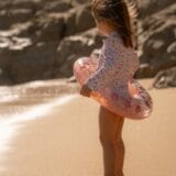 LITTLE DUTCH. Παιδικό σωσίβιο κολύμβησης Pink Flowers - Image 4