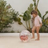 LITTLE DUTCH. Μπάλα παραλίας 3D Ocean Dreams Ροζ - Image 5