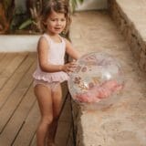 LITTLE DUTCH. Μπάλα παραλίας 3D Ocean Dreams Ροζ - Image 3
