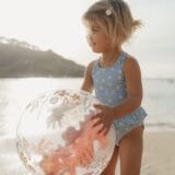 LITTLE DUTCH. Μπάλα παραλίας 3D Ocean Dreams Ροζ - Image 2