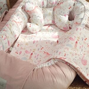 Ollie bebe Unicorn Baby Nest
