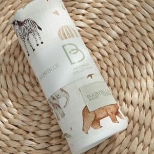 Ollie bebe Babu blue Wild Nature Κάλυμμα Αλλαγής Πάνας