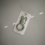 Mushie Teether / Μασιτικό - Bunny - Sage - Image 3