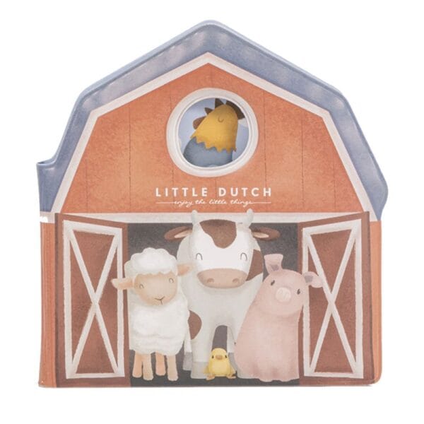 Ollie bebe LITTLE DUTCH. Βιβλιαράκι μπάνιου Little Farm
