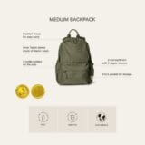 Citron Medium Vehicles / Τσάντα Πλάτης - Back Pack - Image 4
