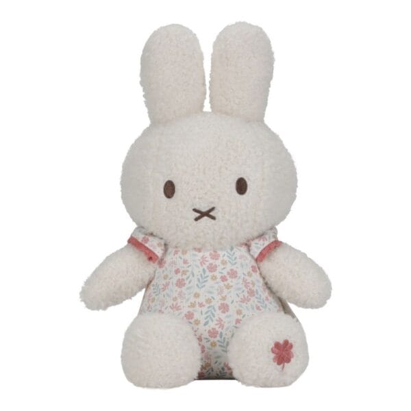Ollie bebe LITTLE DUTCH. Υφασμάτινο κουκλάκι Miffy Lucky Blossom GRS 20εκ.