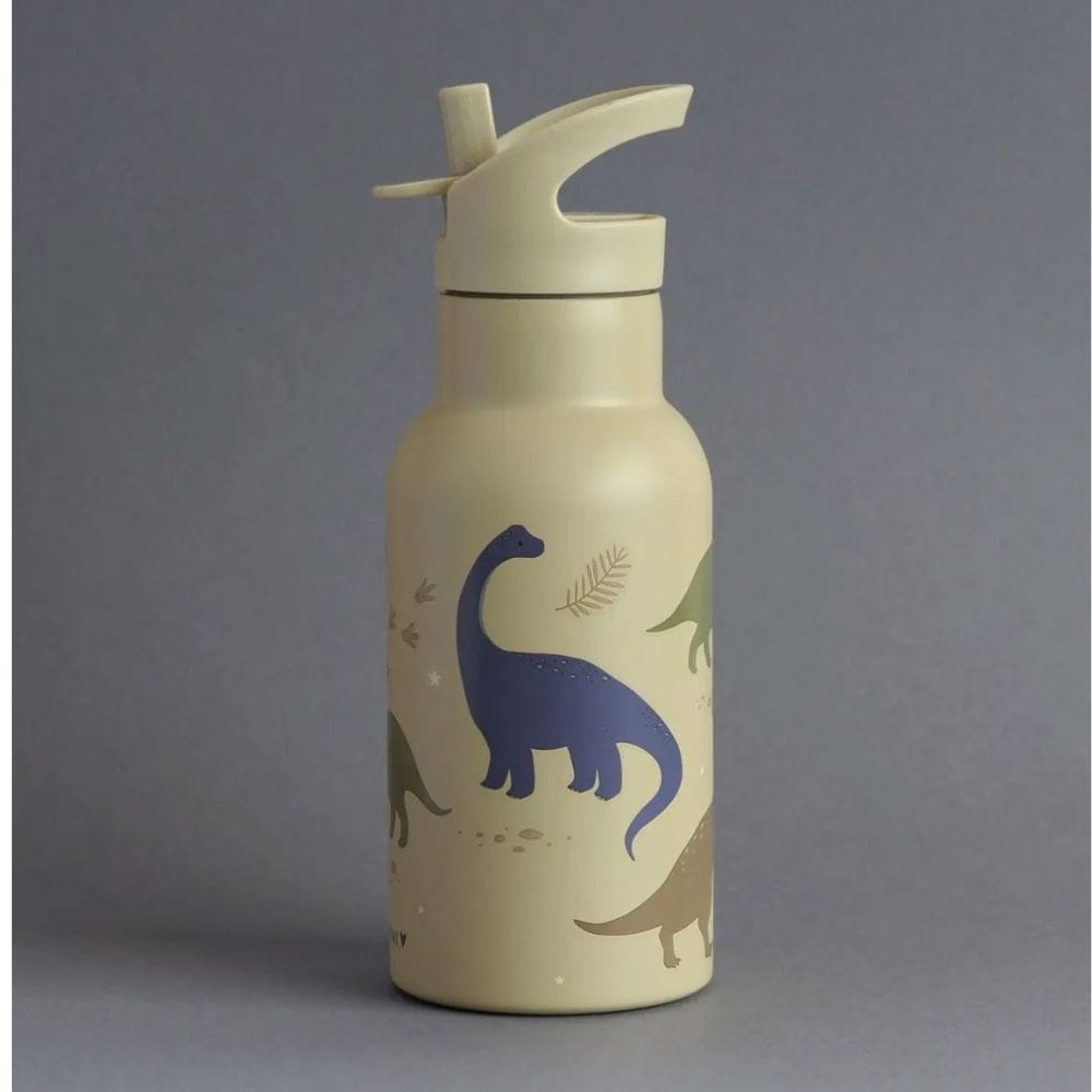 A Little Lovely Company: Μπουκάλι με διπλό τοίχωμα από ανοξείδωτο ατσάλι 350ml -Dinosaurs - Image 2
