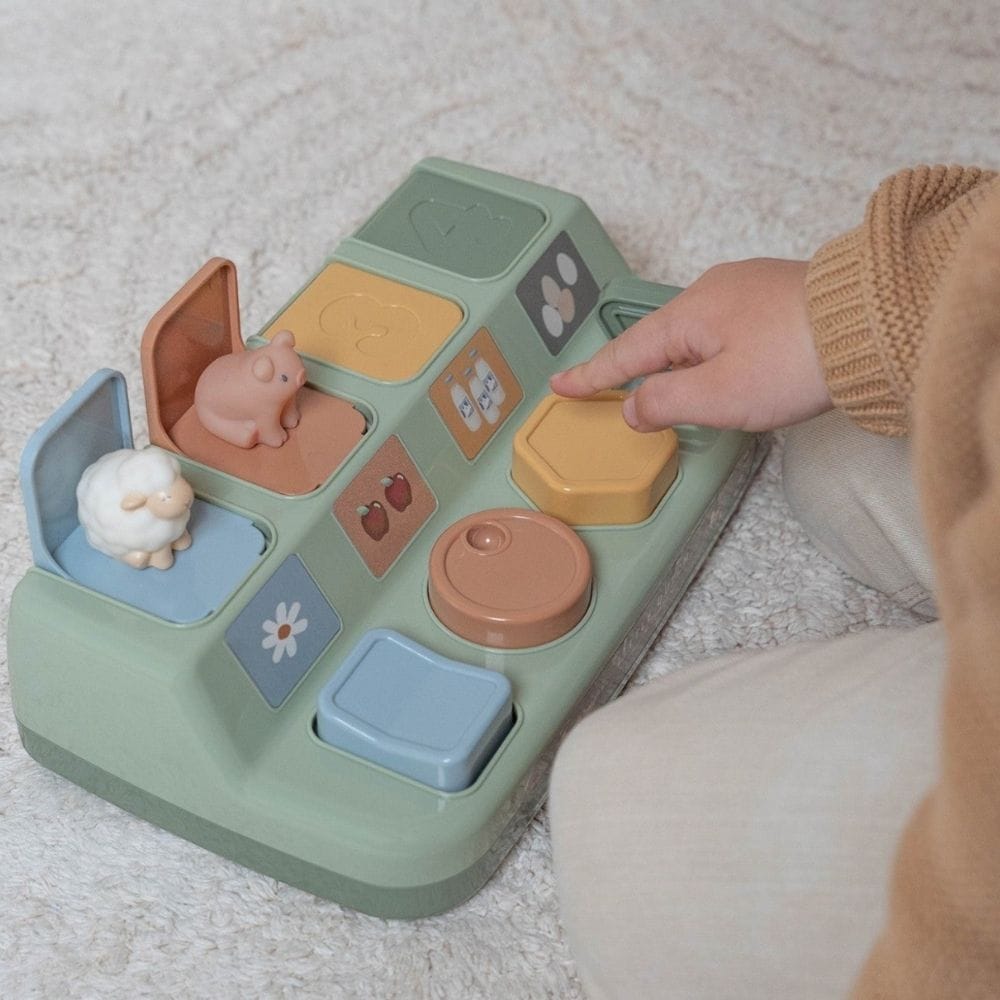 LITTLE DUTCH. Εκπαιδευτικό παιχνίδι pop-up Ζωάκια - Image 2