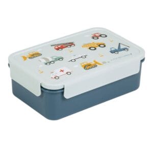 Ollie bebe A little lovely company: Δοχείο φαγητού Bento με χωρίσματα- 1,2 L- Vehicles