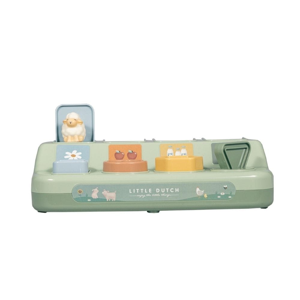 LITTLE DUTCH. Εκπαιδευτικό παιχνίδι pop-up Ζωάκια - Image 6