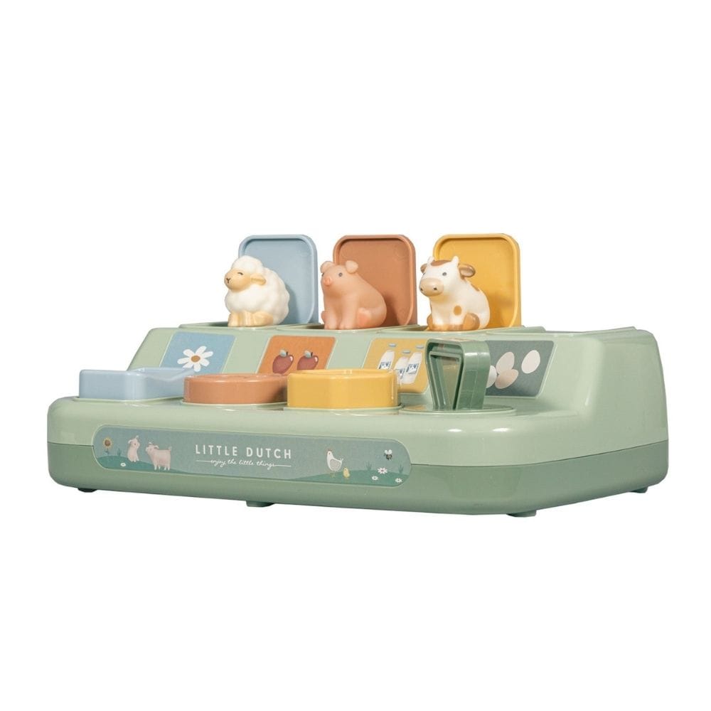 LITTLE DUTCH. Εκπαιδευτικό παιχνίδι pop-up Ζωάκια - Image 5
