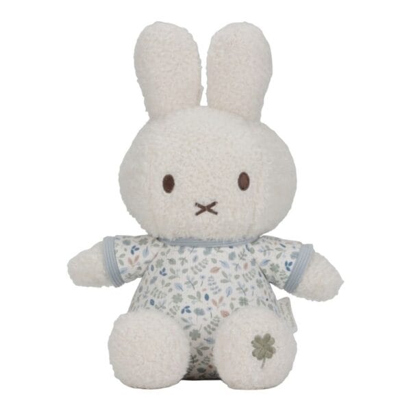 Ollie bebe LITTLE DUTCH. Υφασμάτινο κουκλάκι Miffy - Lucky Leaves GRS 30εκ.