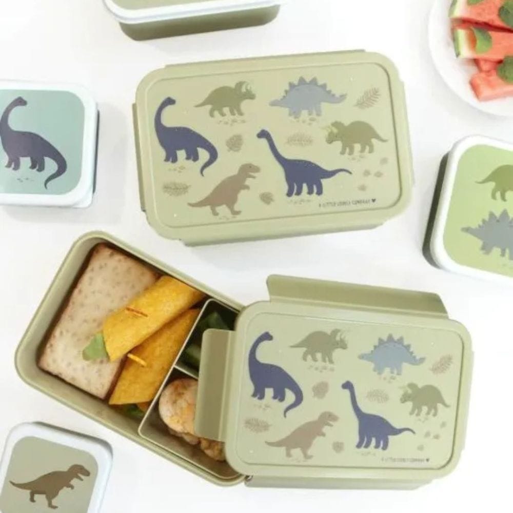 A little lovely company: Δοχείο φαγητού Bento με χωρίσματα- 1,2 L- Dinosaurs - Image 3