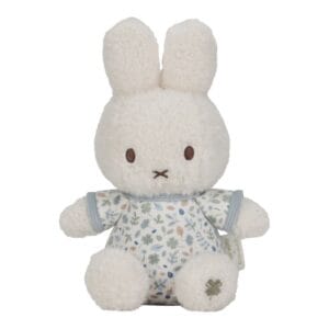 Ollie bebe LITTLE DUTCH. Υφασμάτινο κουκλάκι Miffy - Lucky Leaves GRS 20εκ.