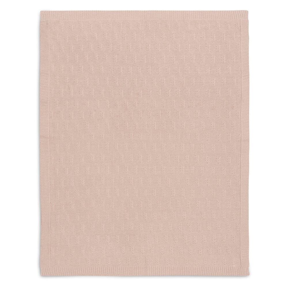 Jollein. Blanket / Κουβέρτα 75x100cm Grain Knit - Wild Rose - Image 6