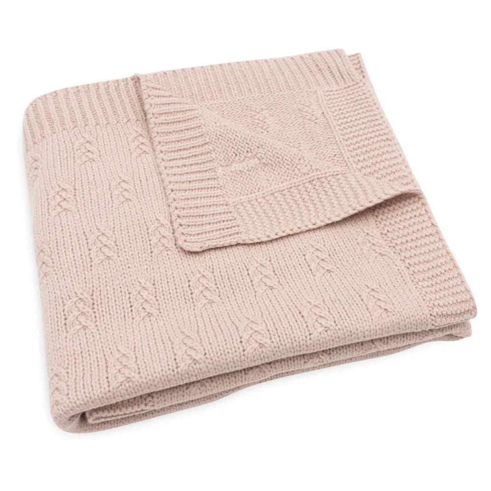 Jollein. Blanket / Κουβέρτα 75x100cm Grain Knit - Wild Rose - Image 2