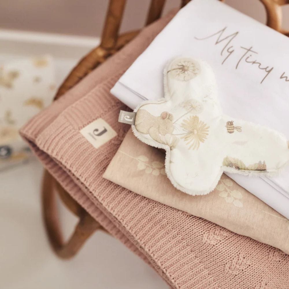 Jollein. Blanket / Κουβέρτα 75x100cm Grain Knit - Wild Rose - Image 7