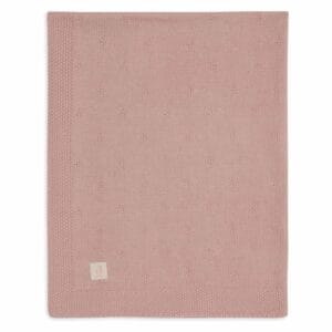 Jollein. Blanket / Κουβέρτα 75x100cm Cosy Knit Wild  Rose