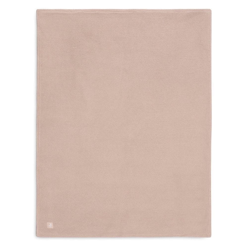 Jollein. Blanket / Κουβέρτα 75x100cm Basic Knit - Wild Rose/Fleece - Image 5