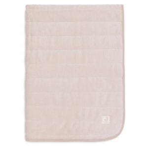 Ollie bebe Blanket Cradle 75x100cm Velvet Rib - Wild Rose