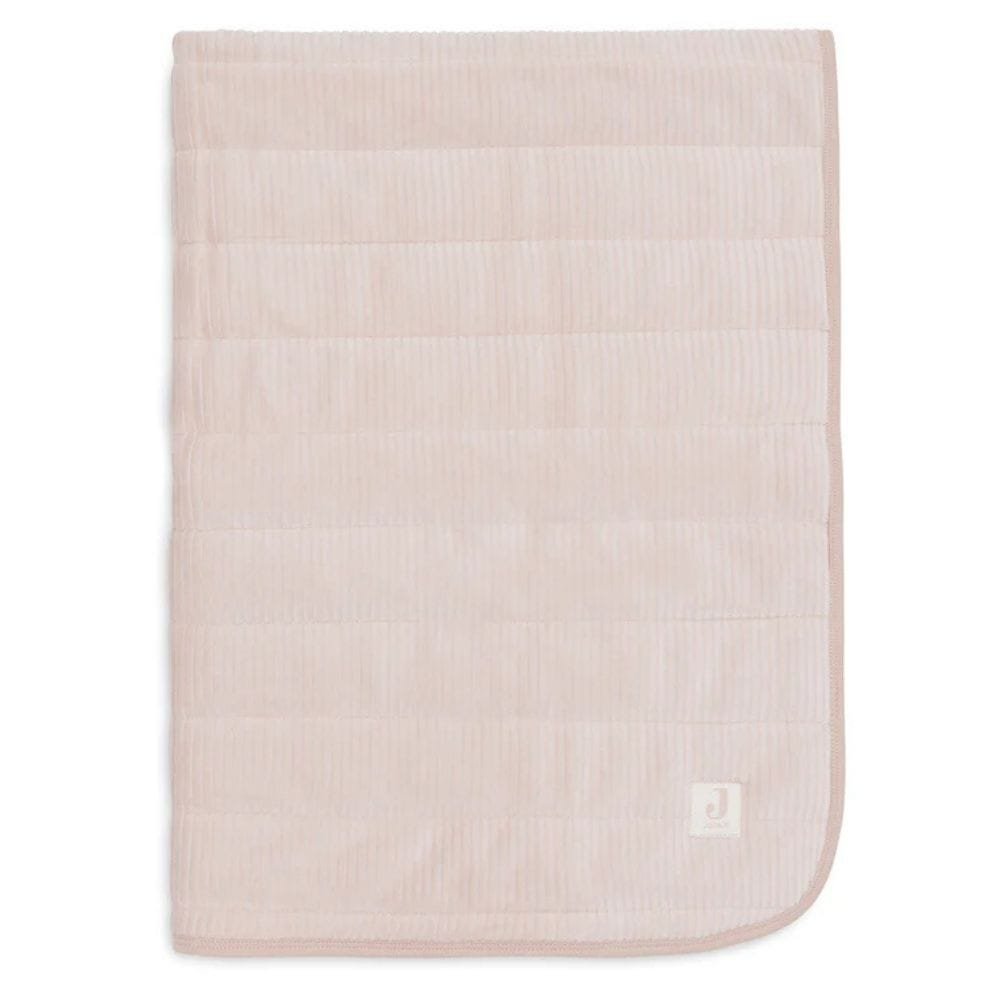 Jollein. Blanket Cradle / Κουβέρτα Velvet Rib – 75 × 100 cm – Wild Rose - Image 6