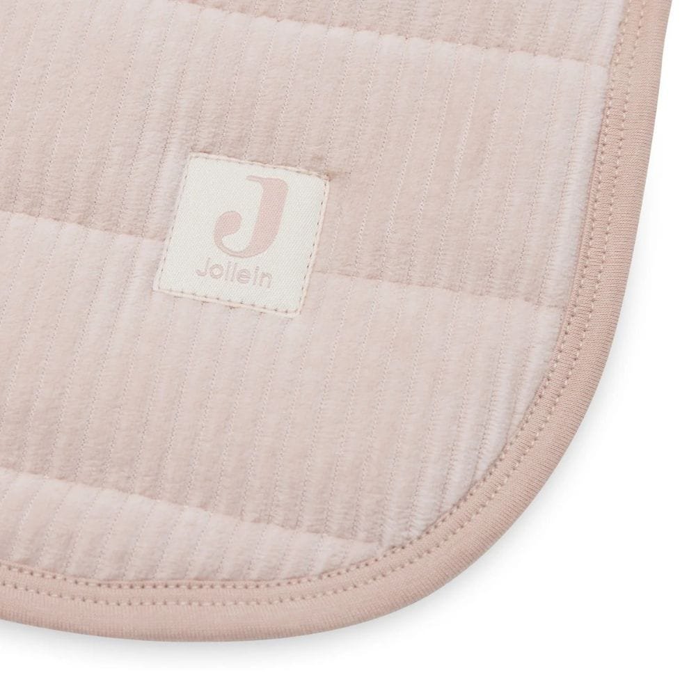 Jollein. Blanket Cradle / Κουβέρτα Velvet Rib – 75 × 100 cm – Wild Rose - Image 3