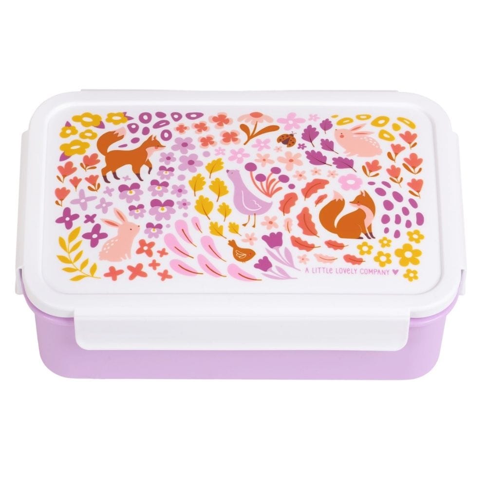 A little lovely company: Δοχείο φαγητού Bento με χωρίσματα- 1,2 L- Flower garden - Image 6