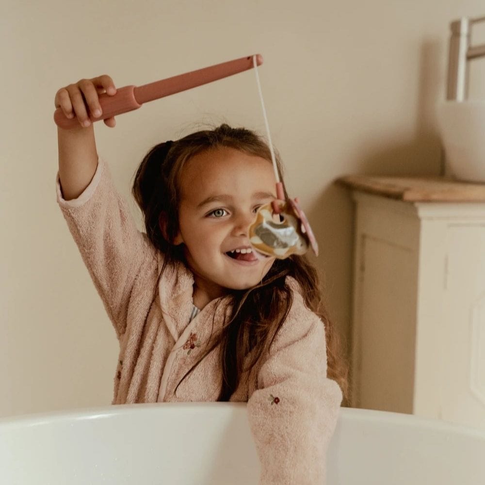 LITTLE DUTCH. Παιχνίδι ψαρέματος με απόχη (ροζ) - Image 5