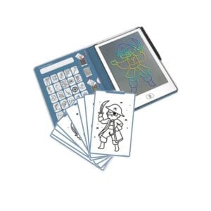 Ollie bebe KIDYWOLF: Tablet ζωγραφικής με οθόνη LCD (30 κάρτες)- Oceans & Pirates