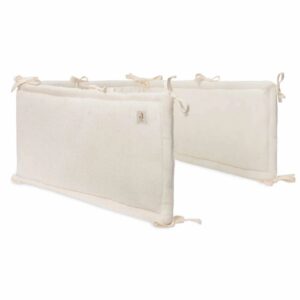 Ollie bebe Jollein. Playpen bumper / προστατευτικό κρεβατιού 180x30cm Cosy Knit - Ivory