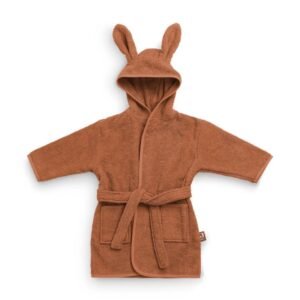 Jollein. Baby Bathrobe / Παιδικό Μπουρνούζι Πετσετέ με Κουκούλα (36–48 μηνών) - Caramel