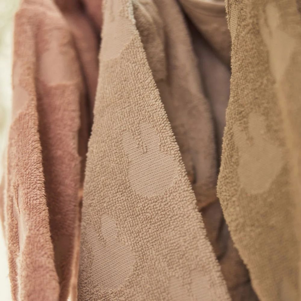 Jollein. Bathrobe Terry / Παιδικό Μπουρνούζι Πετσετέ (36–48 μηνών) - Miffy Jacquard - Nougat - Image 4