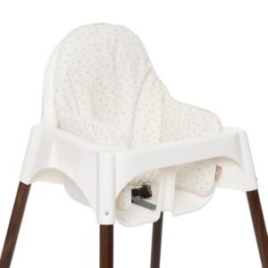 Ollie bebe Jollein Highchair Insert Cushion - Leafy Dreams