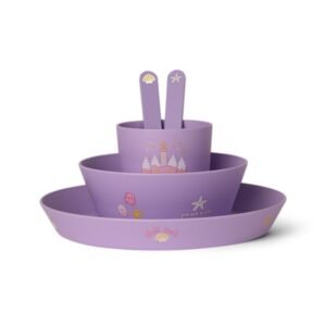 Ollie bebe CITRON Σετ Παιδικού Φαγητού Bio Based 5 Τεμαχίων – Mermaid