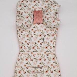 Ollie bebe Baby blue Blossom Κάλυμμα Καροτσιού