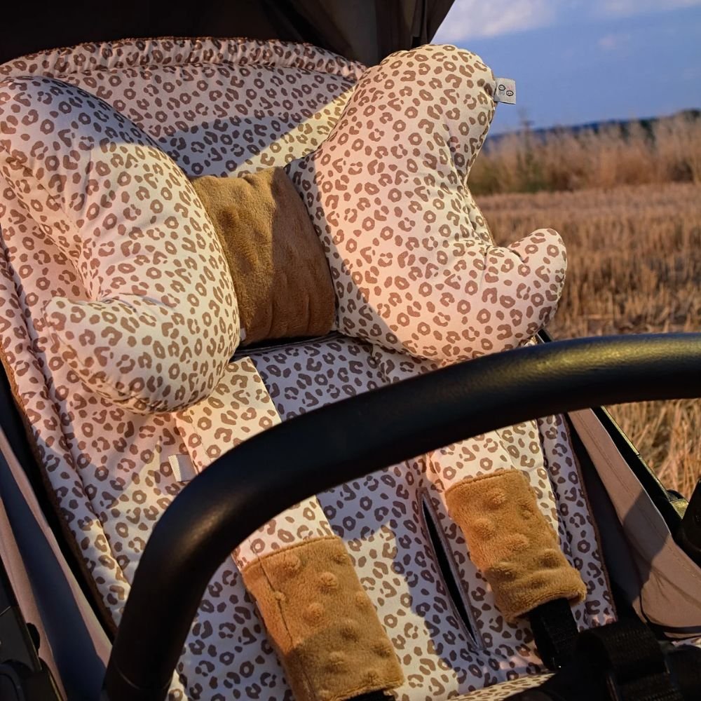 Baby blue. Κάλυμμα Καροτσιού - Animal print - Image 5