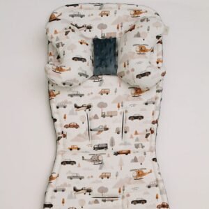 Baby blue. Κάλυμμα Καροτσιού - Cars