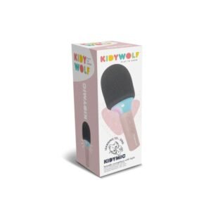 Ollie bebe KIDYWOLF: Μικρόφωνο Karaoke επαναφορτιζόμενο με φως & bluetooth
