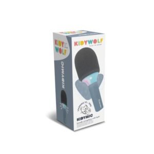 Ollie bebe KIDYWOLF: Μικρόφωνο Karaoke επαναφορτιζόμενο με φως & bluetooth
