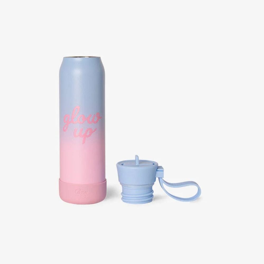 CITRON Stainless Steel Thermos Bottle / Παγούρι – Θέρμος - 350ml - Glow Up Blue Pink - Image 4