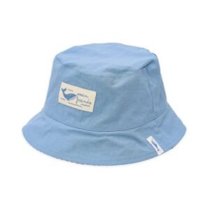 LITTLE DUTCH. Παιδικό καπέλο ήλιου διπλής όψης Ocean Blue - Νο 1 (41-45εκ.)