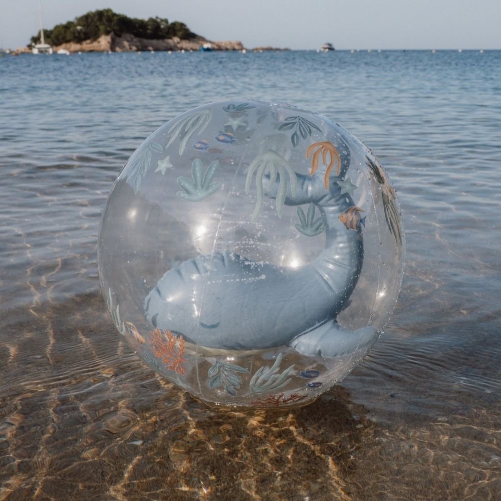 LITTLE DUTCH. Μπάλα παραλίας 3D Ocean World Μπλε - Image 6