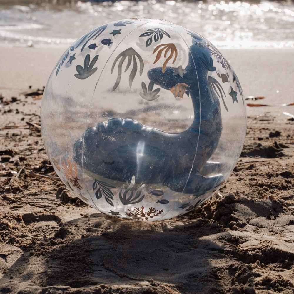 LITTLE DUTCH. Μπάλα παραλίας 3D Ocean World Μπλε - Image 4