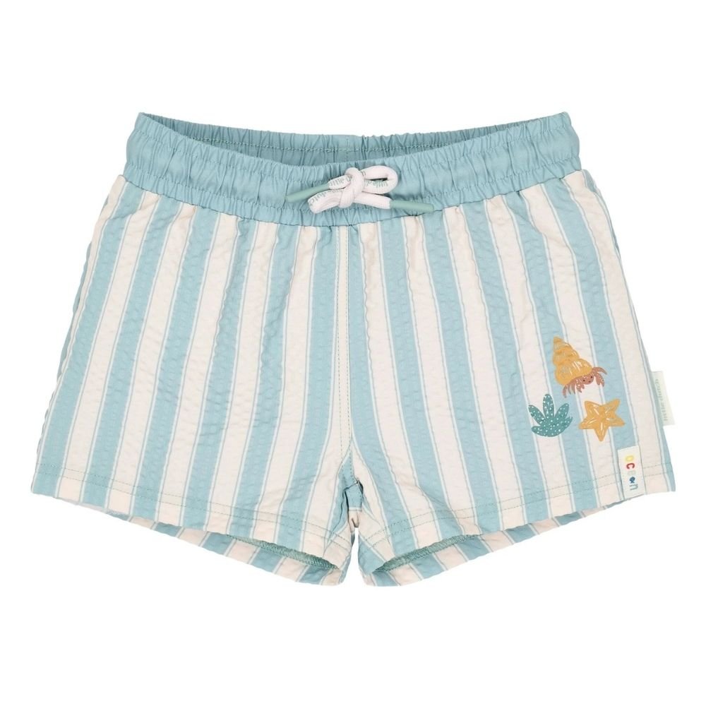 Ollie bebe LITTLE DUTCH. Παιδικό μαγιό βερμούδα για αγόρια Ocean Surf Stripes