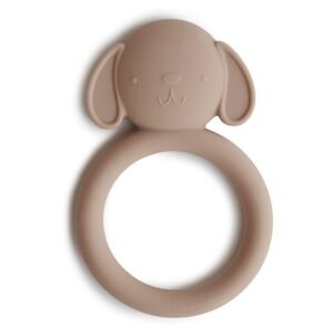 Mushie Dog Teether | Μασητικό Παιχνιδάκι Σκυλάκι